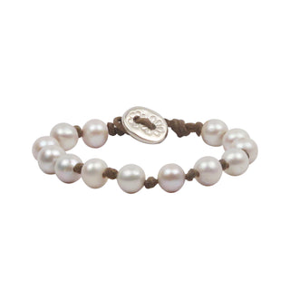 Pearl Knotted Bracelet