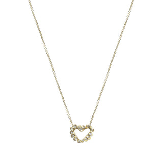 Wildflower gold heart with Grey diamond petals